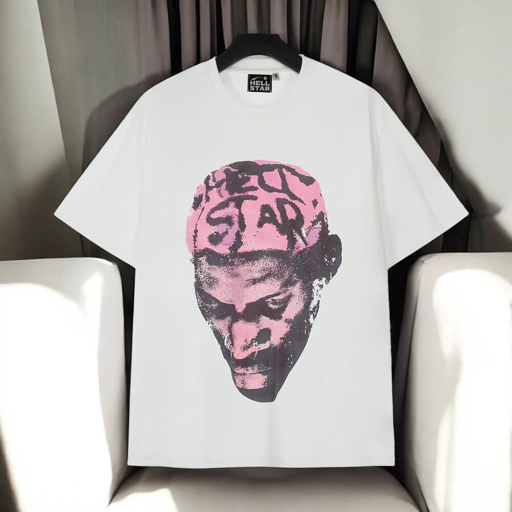 hellstar round neck short sleeve t-shirt  Size: L